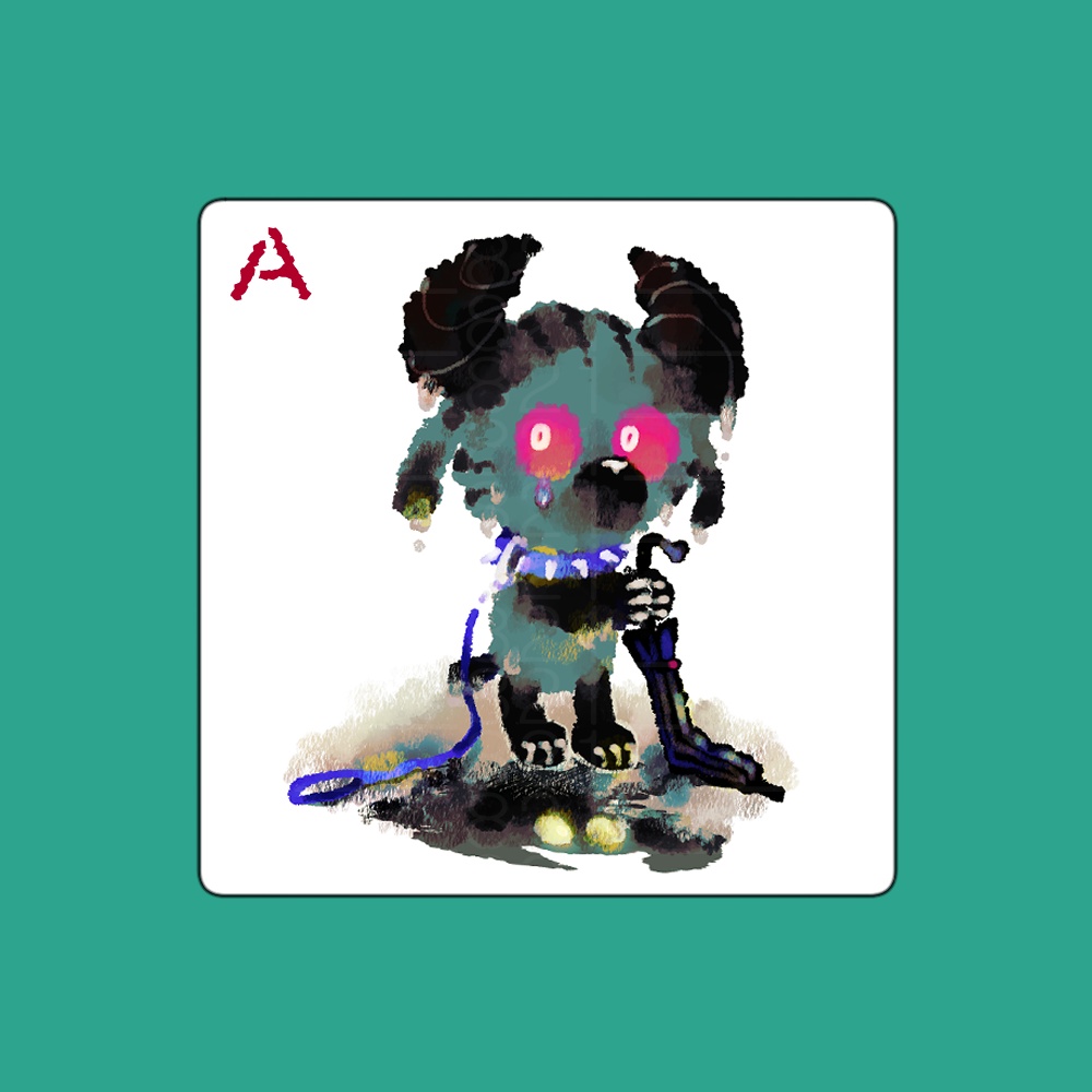 傘が折れた シール