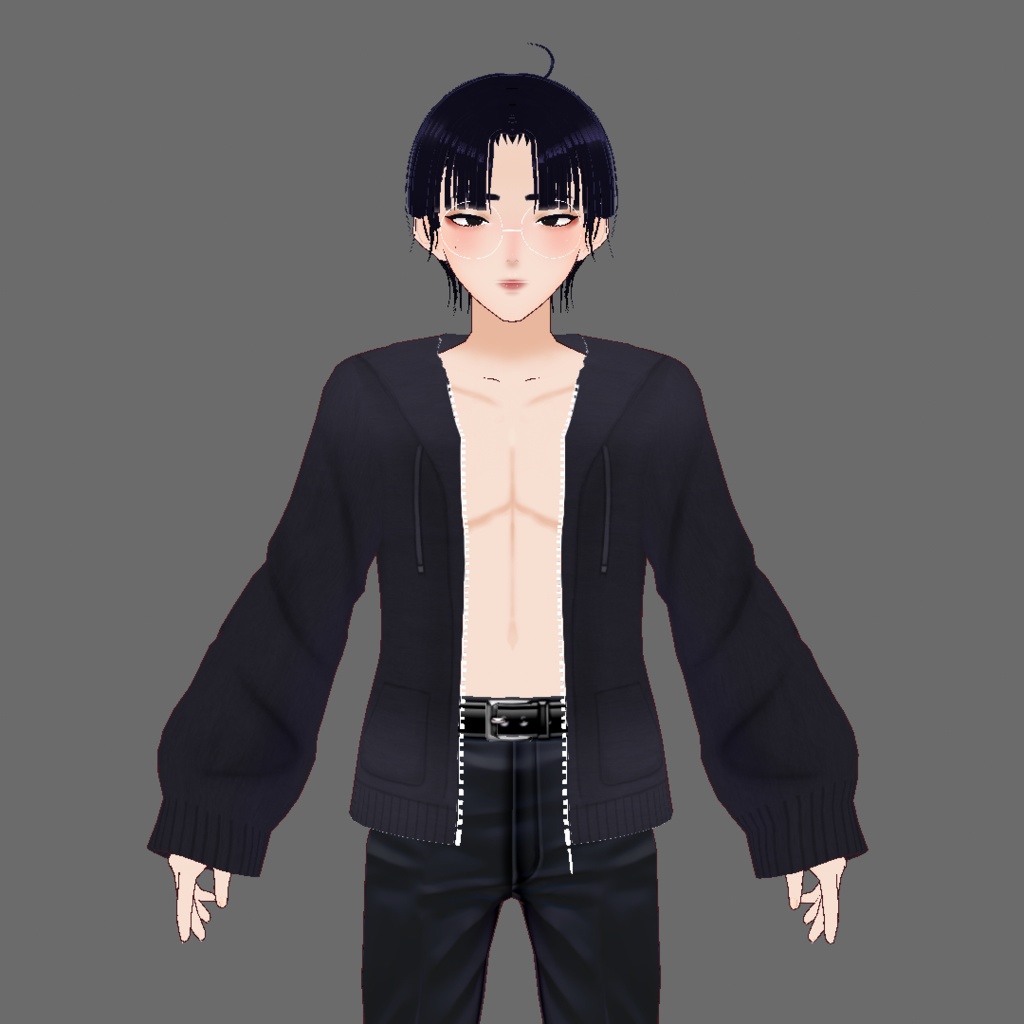 [VROID] Black Sweater