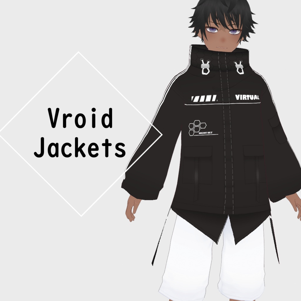 [Vroid] Jacket Pack (Free)