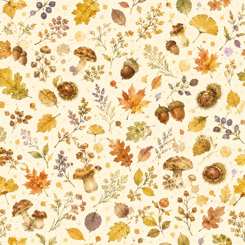 シームレスデジタルpペーパーAutumn
