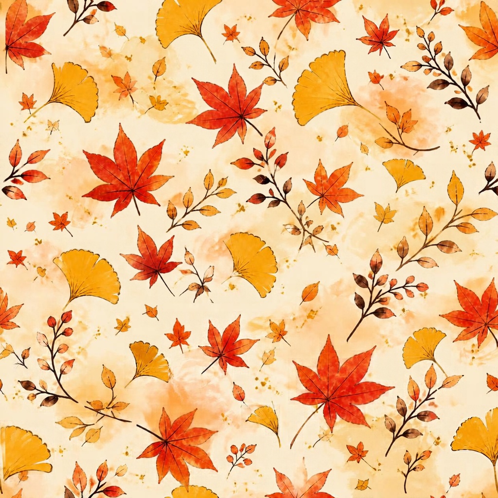 シームレスデジタルpペーパーAutumn