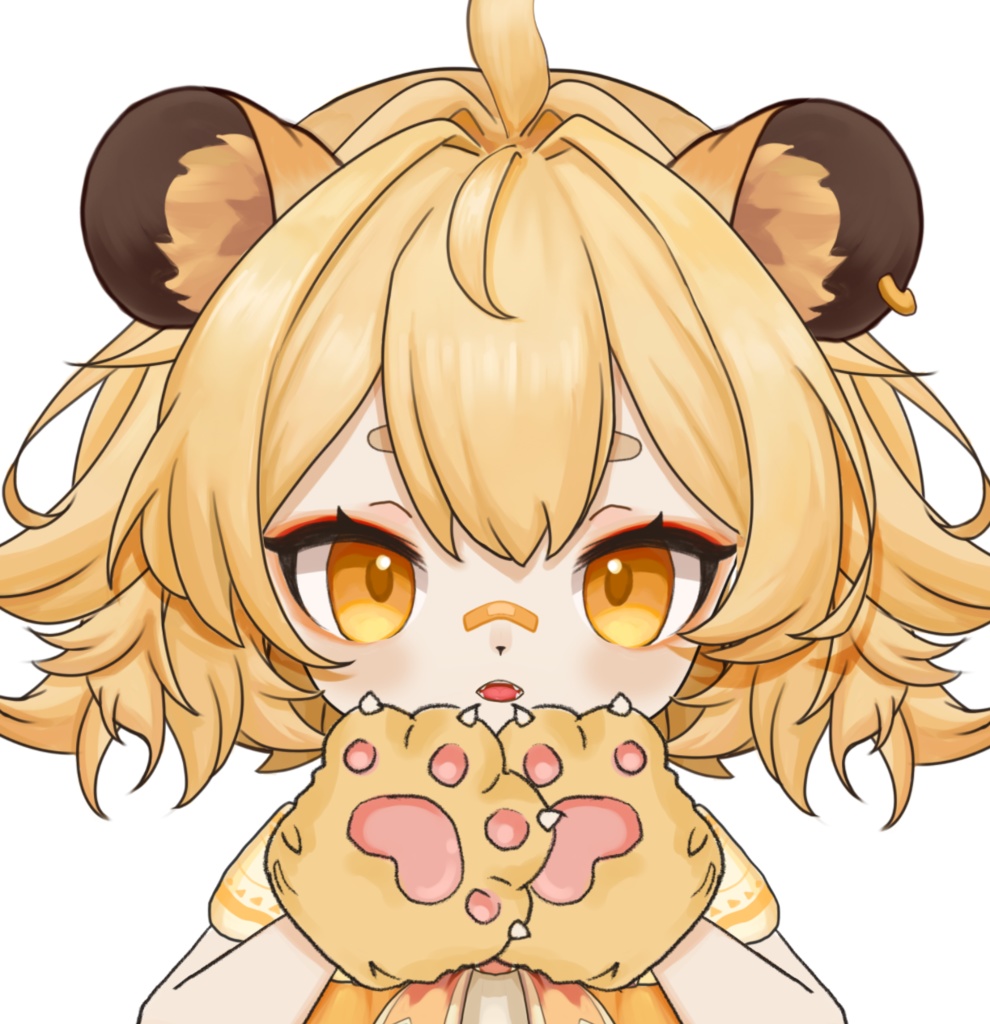 【VTS対応/汎用モデル】Lion【Live2Dモデル】