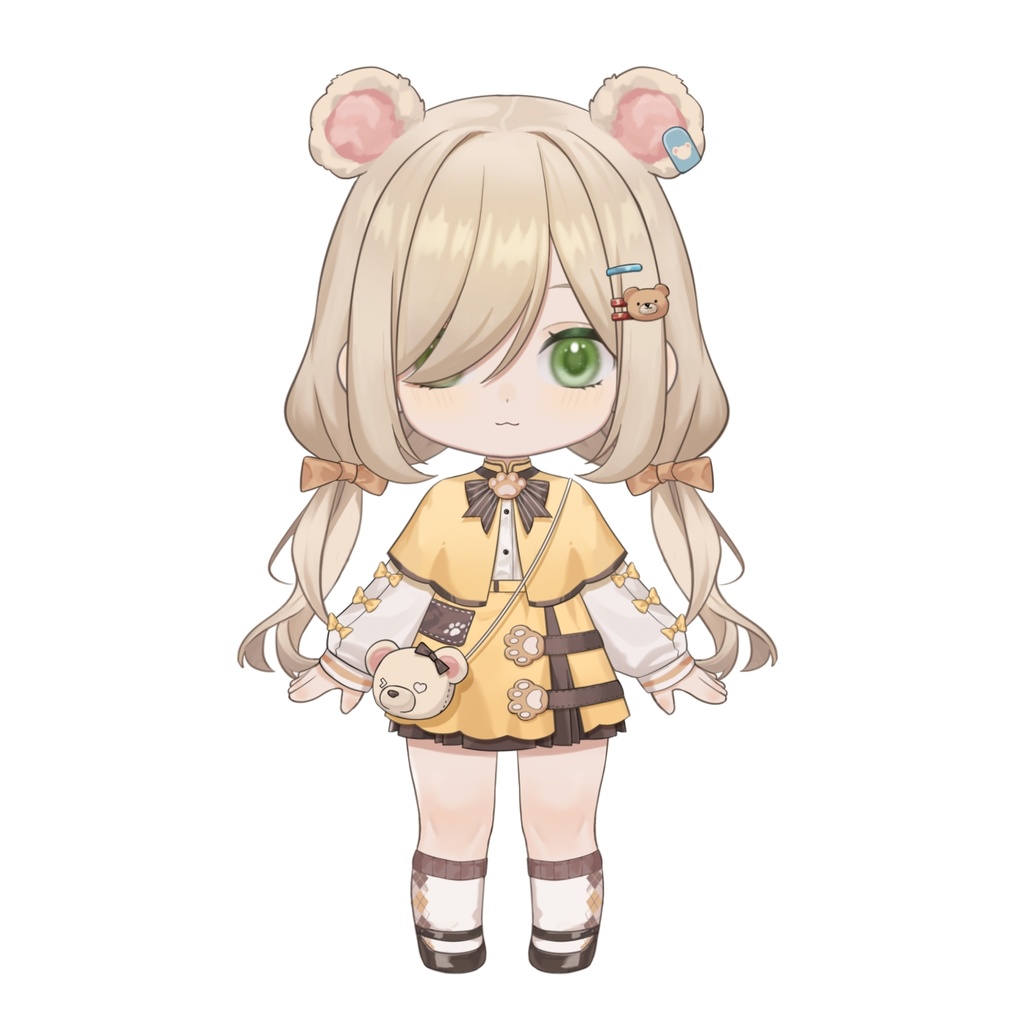 【VTS対応/汎用モデル】Bear【Live2Dモデル】