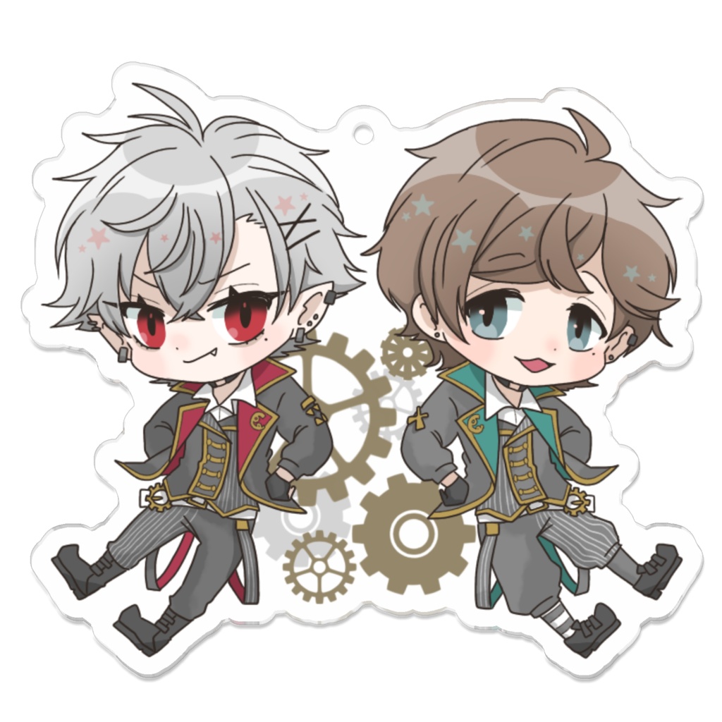 【非公式】ChroNoiRアクキー