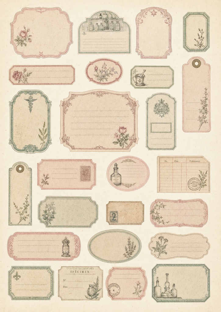 KPC No.4 French Pharmacy Collection