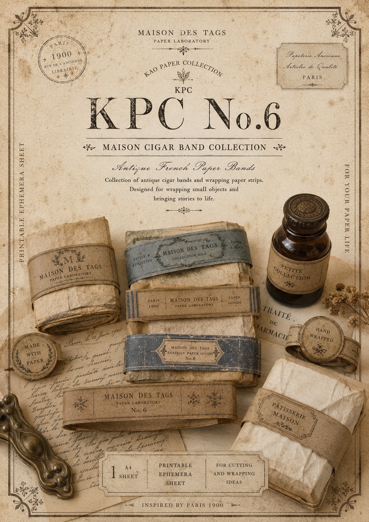 KPC No.6 Maison Cigar Band Collection