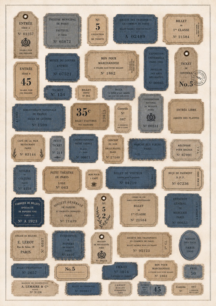 KPC No.7 Maison Ticket Collection