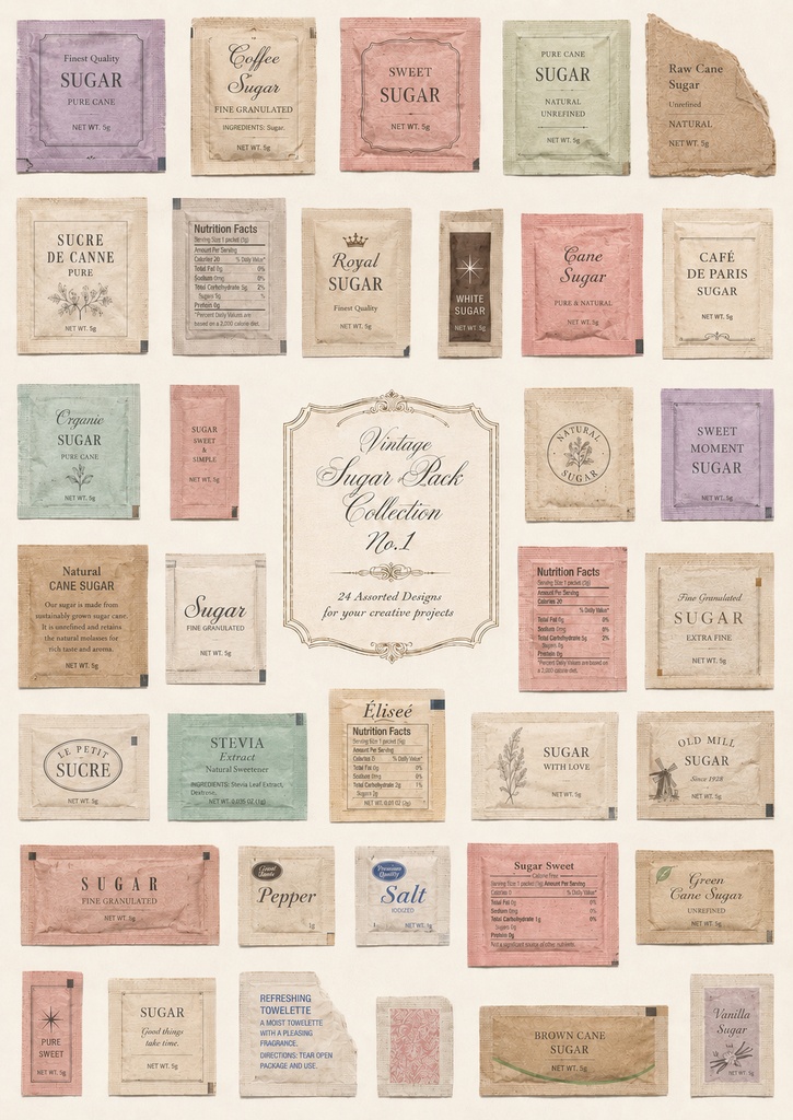 Sugar Pack Collection No.1