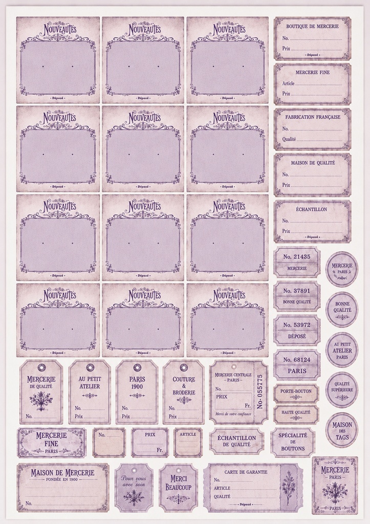 Maison mercerie Collection No.1