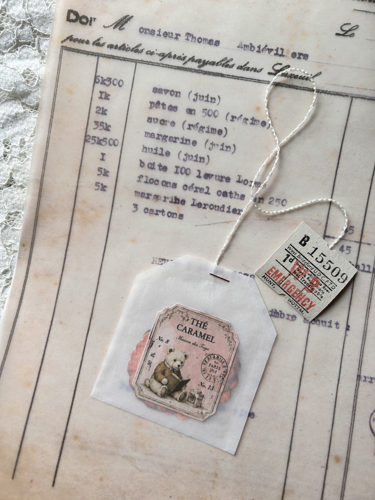 Maison des Tags THÉ COLLECTION|Vintage Tea Labels