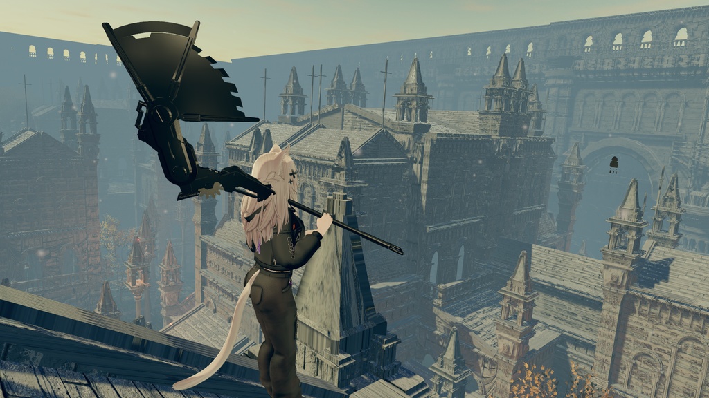 【無料】変形斧「Frigate」【VRChat想定武器】