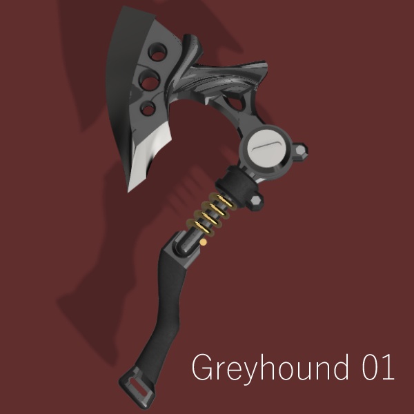 【期間限定無料】Greyhound 01【VRChat想定】