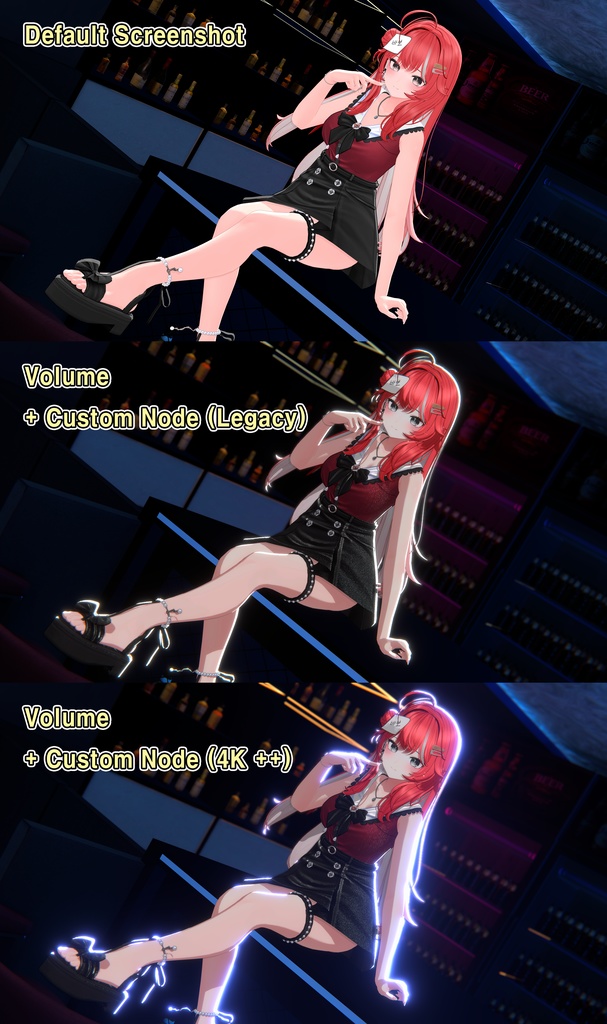 Warudo Custom Screenshot + / 와루도 커스텀 스크린샷 +