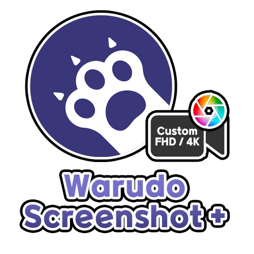 Warudo Custom Screenshot + / 와루도 커스텀 스크린샷 +