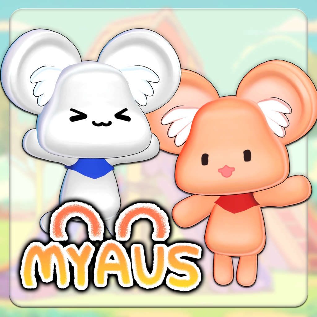 【~11/20 Free】 Cute Mouse Character - 「MYAUS」