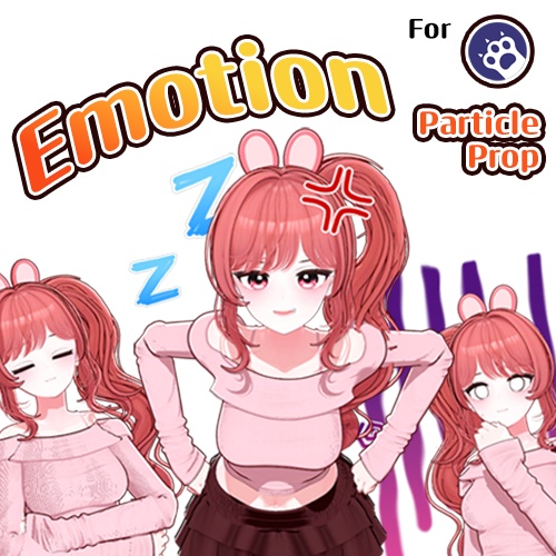 [Warudo] Emotion Particle Prop