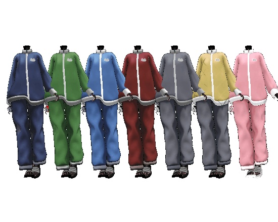 【3アバター対応】 Training Wear | 생활복