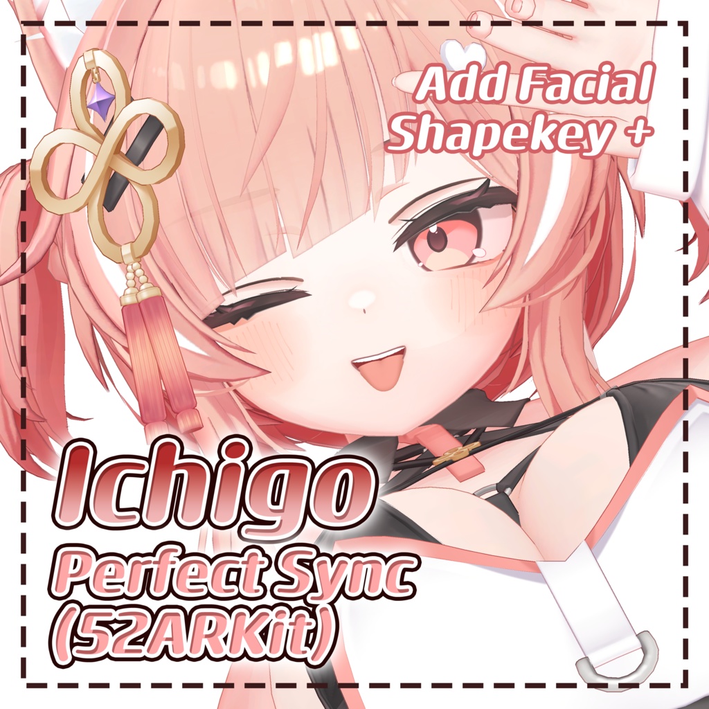 Ichigo PerfectSync(52ARKit) Facial Shapekey