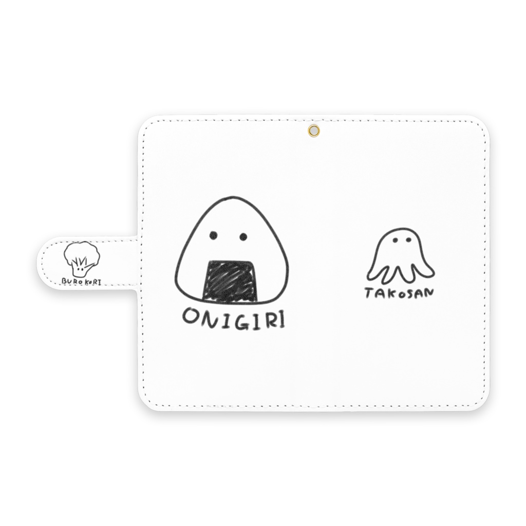 ONITAKOBURO 手帳型Androidケース