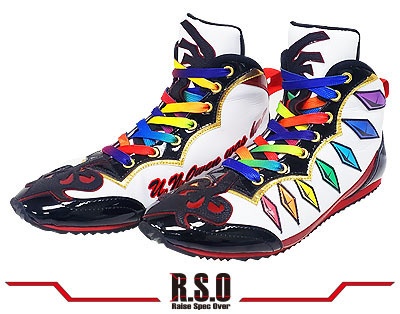 東方Projectキャラモデルスニーカー【フランドール/レインボーカラー】