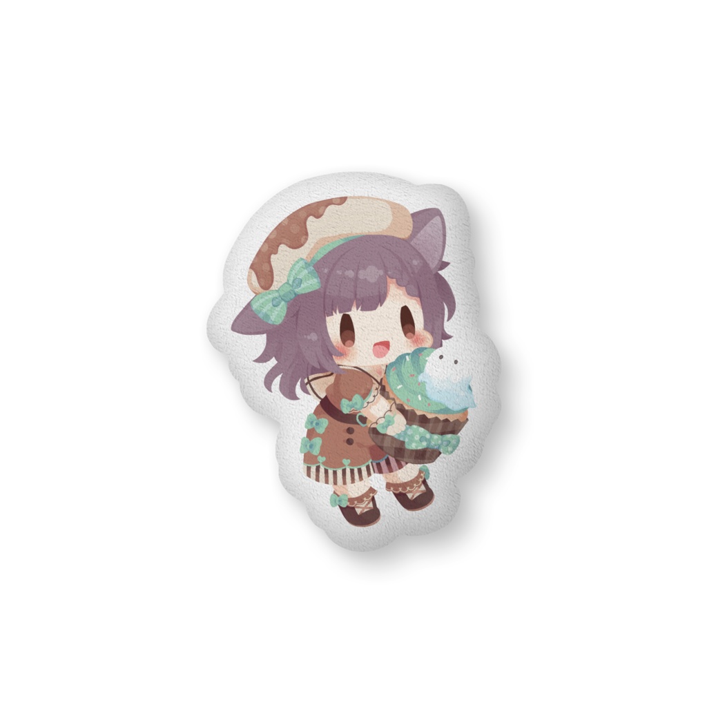 むぎゅべーふかふかクッション