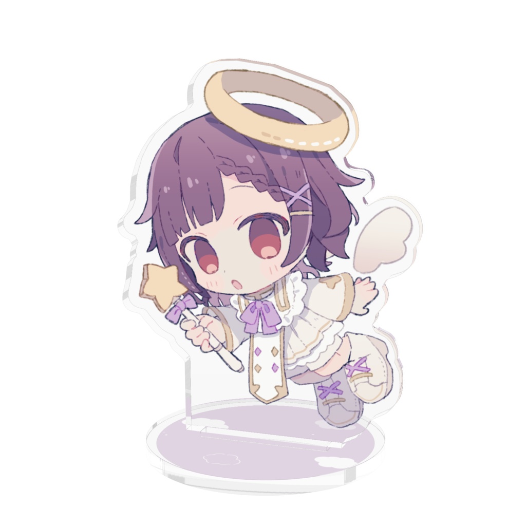 天使むぎゅべーアクリルキーホルダー