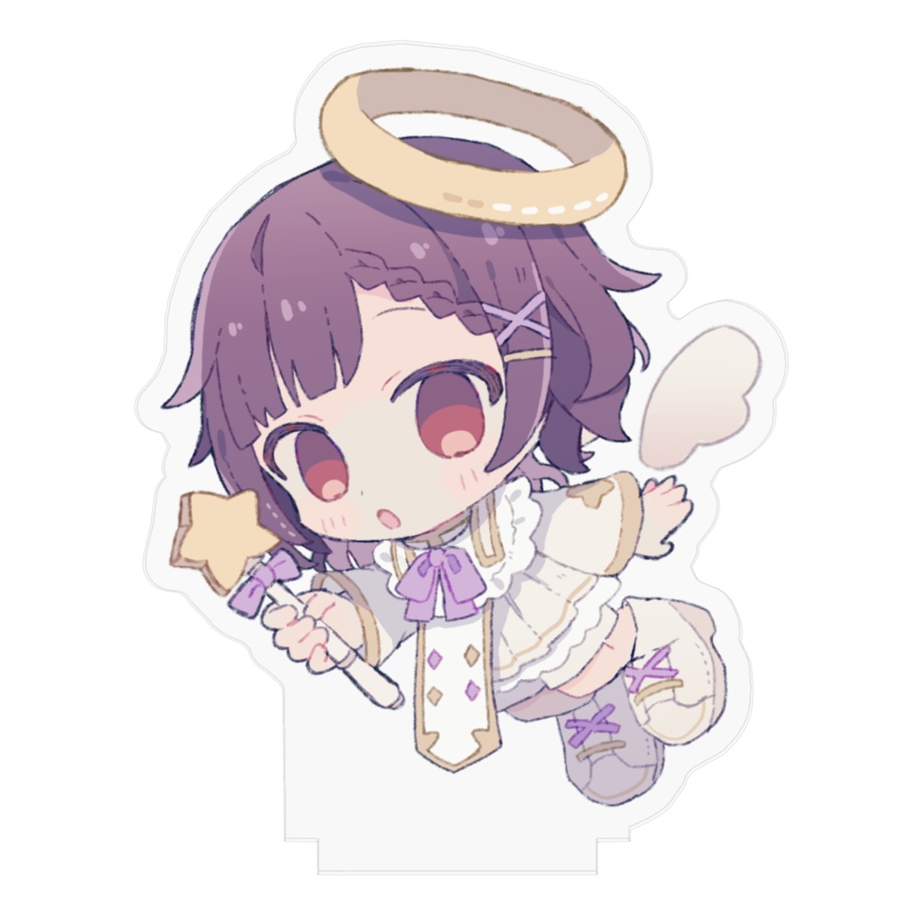 天使むぎゅべーアクリルキーホルダー