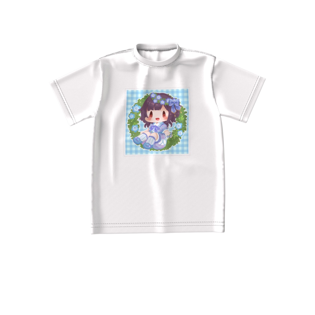 フラワーむぎゅべービッグシルエットTシャツ