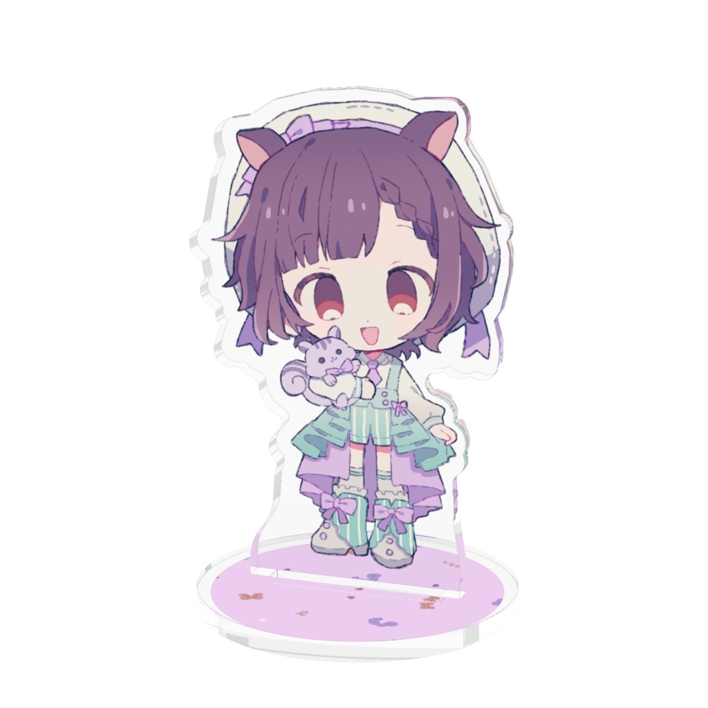 リスむぎゅべーアクリルスタンド