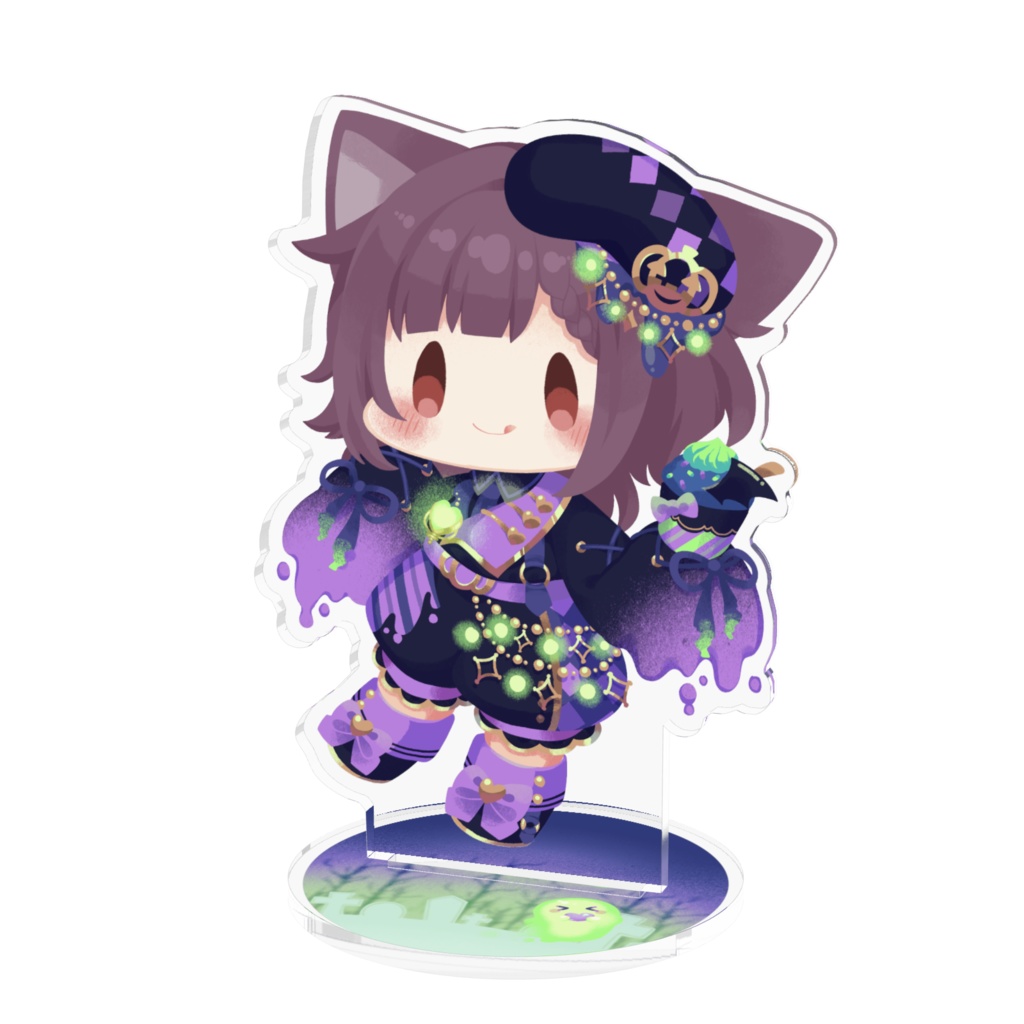 ハロウィンむぎゅべーアクリルスタンド