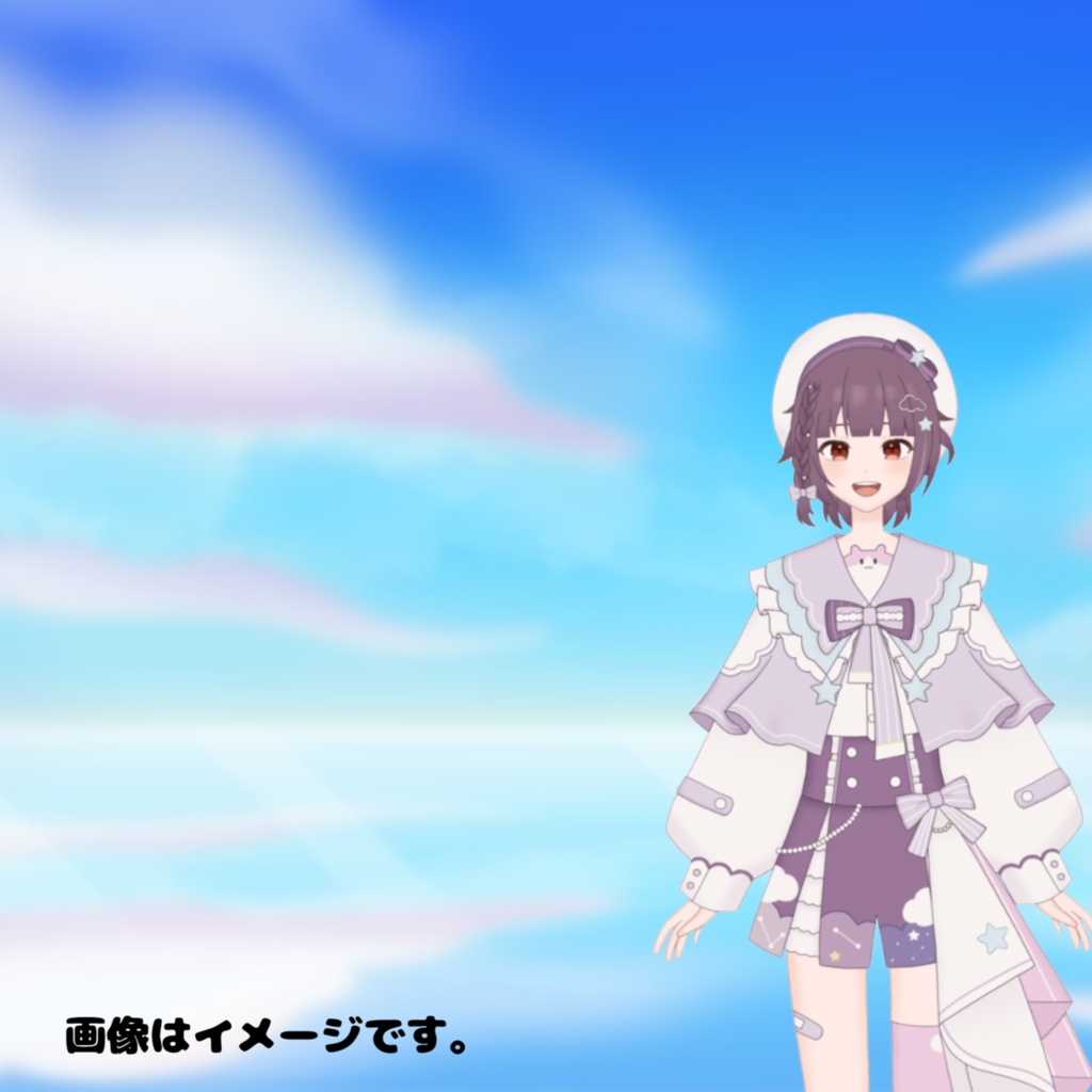【3周年記念グッズ】お出かけむぎゅべーキーホルダー