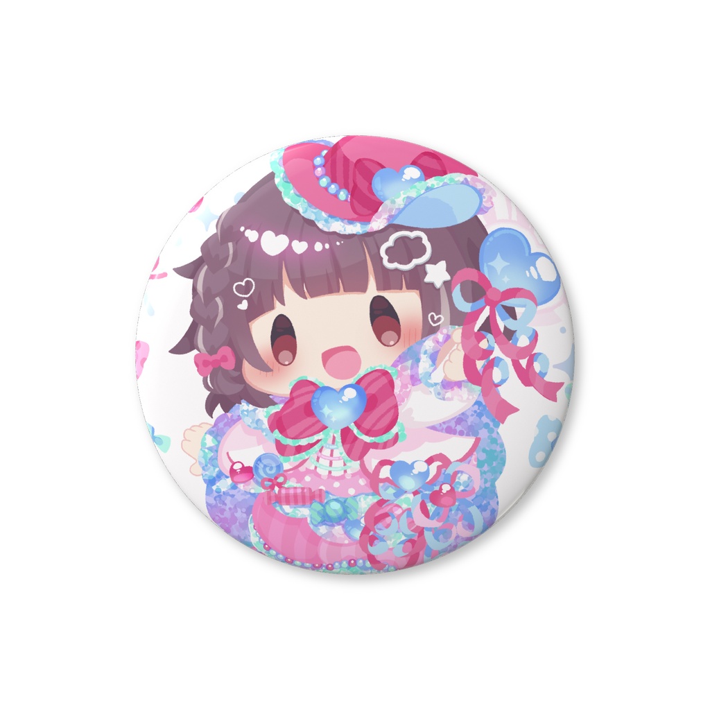 魔法使いむぎゅべー缶バッジ- 56mm