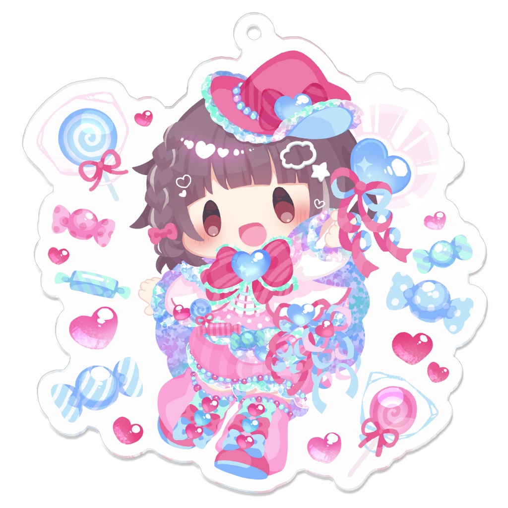 魔法使いむぎゅべーアクリルキーホルダー