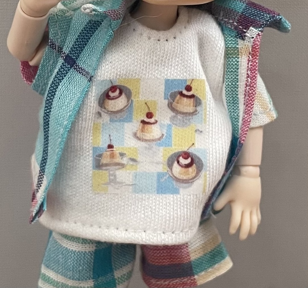 夏っぽいシャツ