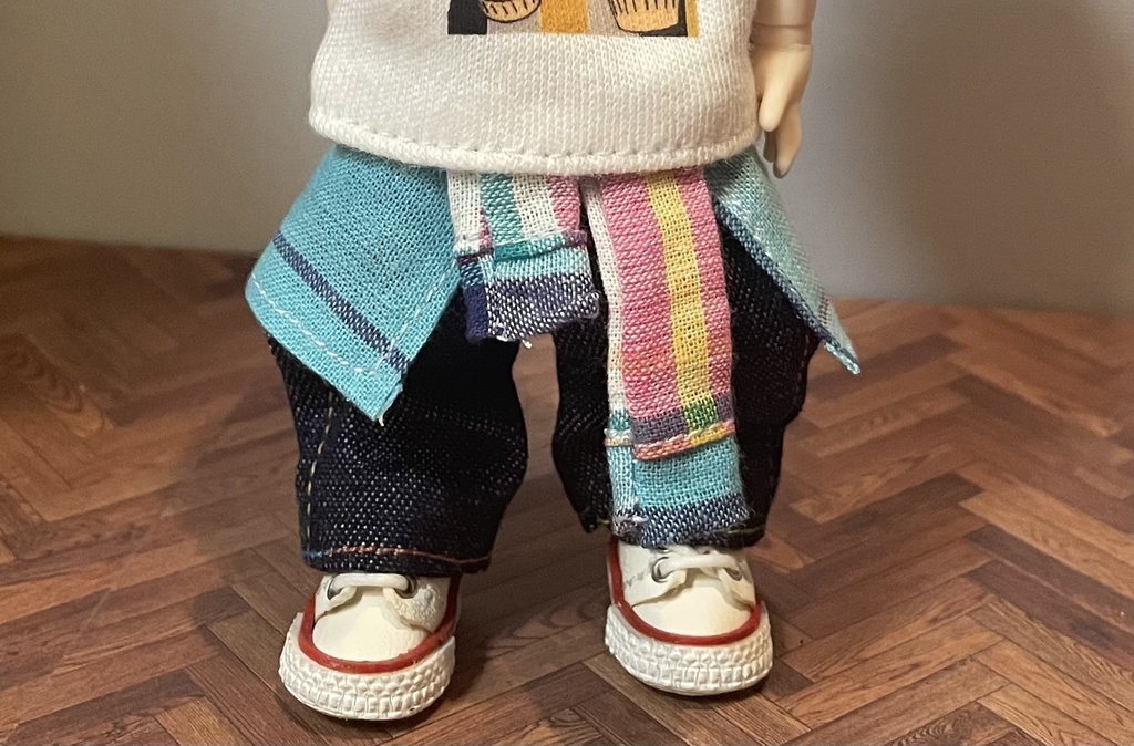 腰巻きシャツ