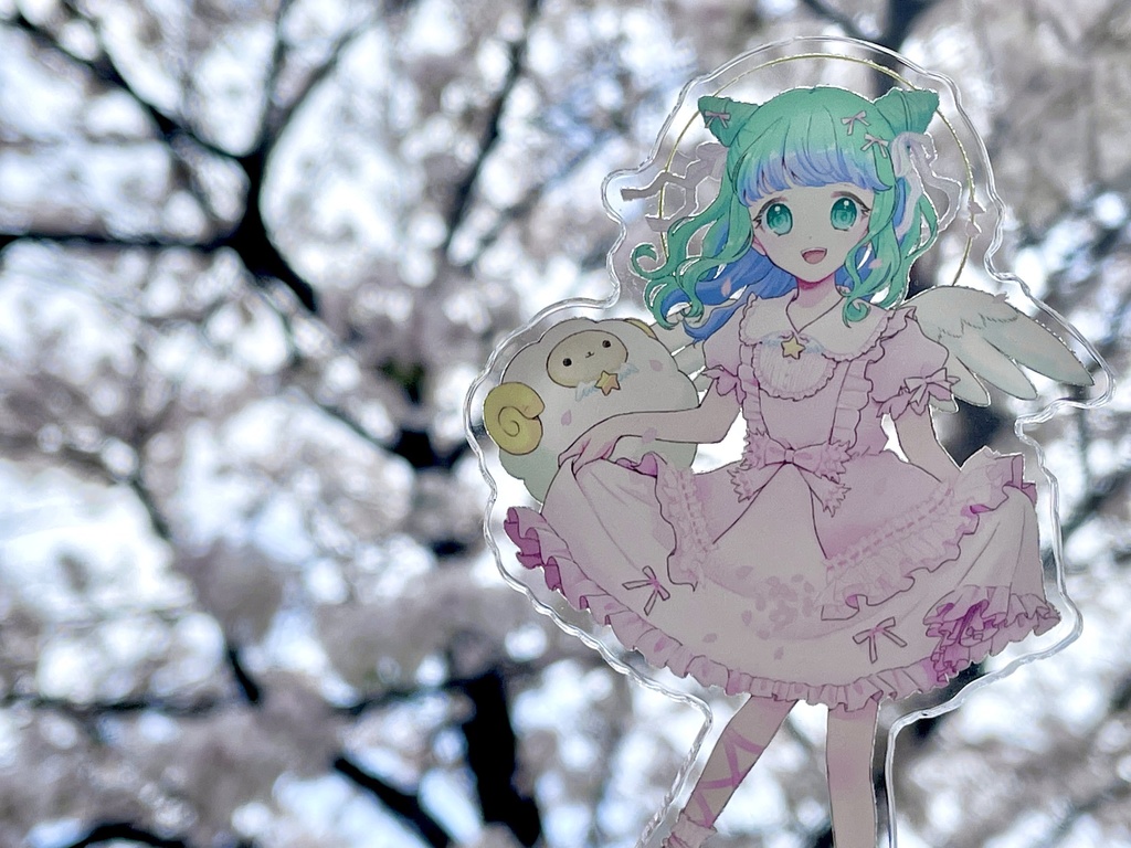 のあのサクラあくりるふぃぎゅあ