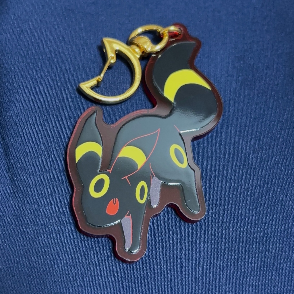ブラッキーアクリルキーホルダー