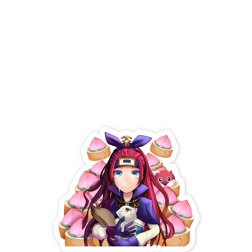 風来のシレン コッパがアスカを憶えていないでござる スマホステッカー