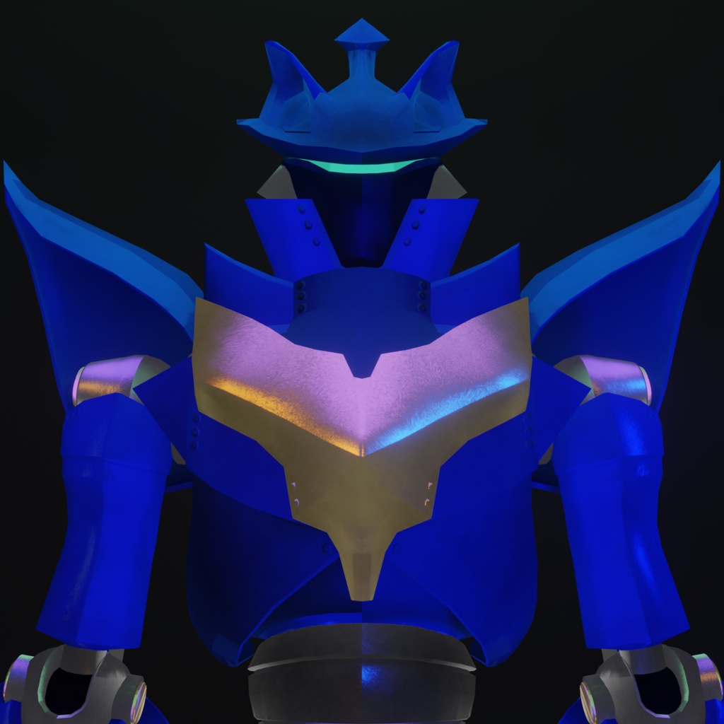 【FBXファイル】巨大ロボット「PGA-028」 - 綺星乃リィのお導具屋さんBOOTH店 - 2/2