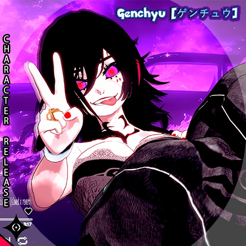 ⚝ G e n c h y u ⚝【コイカツ / OC】3Dモデル