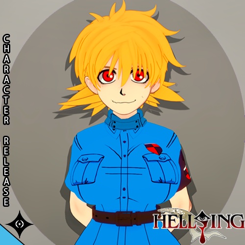 ⚝ Seras Victoria ⚝ [Hellsing] 【コイカツ / 】3Dモデル