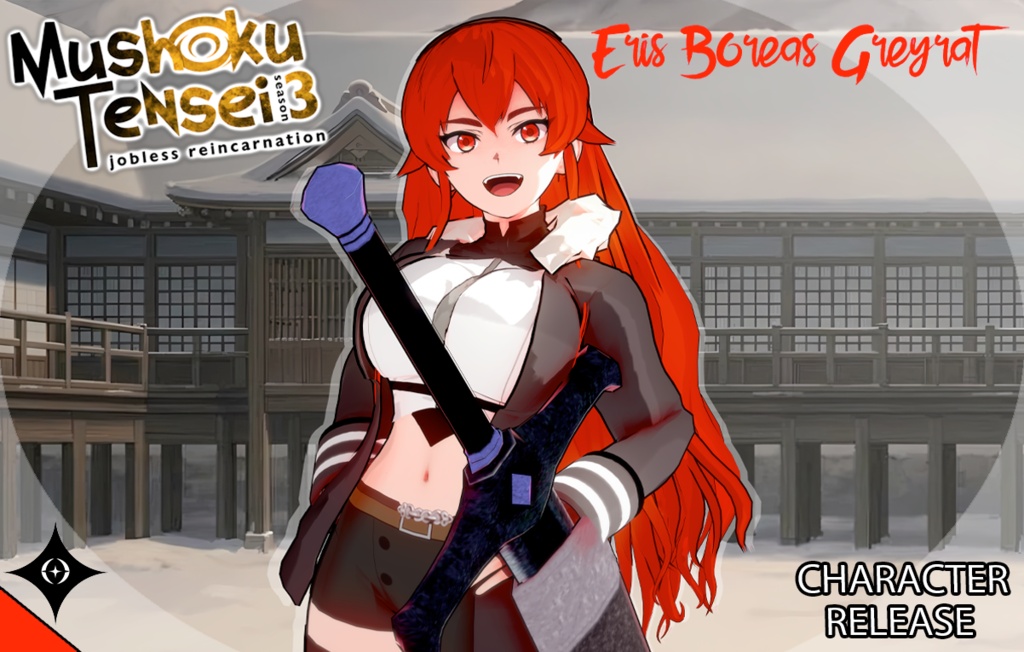 ⚝ Eris Greyrat ⚝ [Mushoku Tensei] 【コイカツ / 】3Dモデル