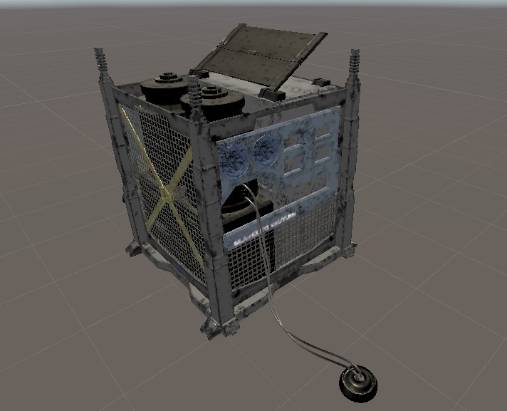 3Dモデル_サイバーパンクなオブジェクト_01