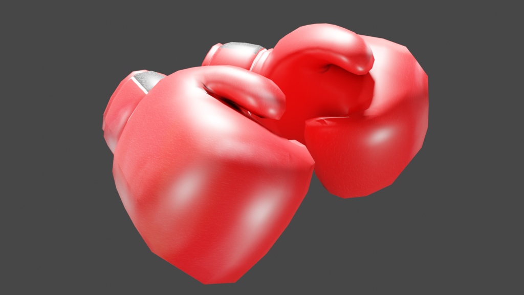 【3Dモデル】ボクシンググローブ