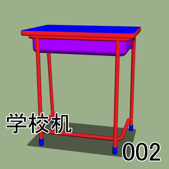 【クリップスタジオ】学校の教室 背景3D素材セット