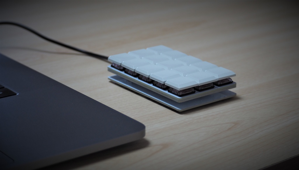 【自作キーボードキット】素 - Shiro