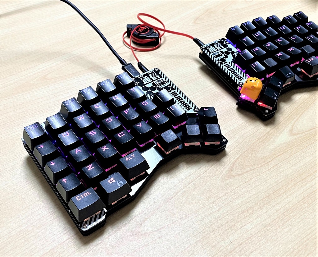 【自作キーボードキット】RURA66