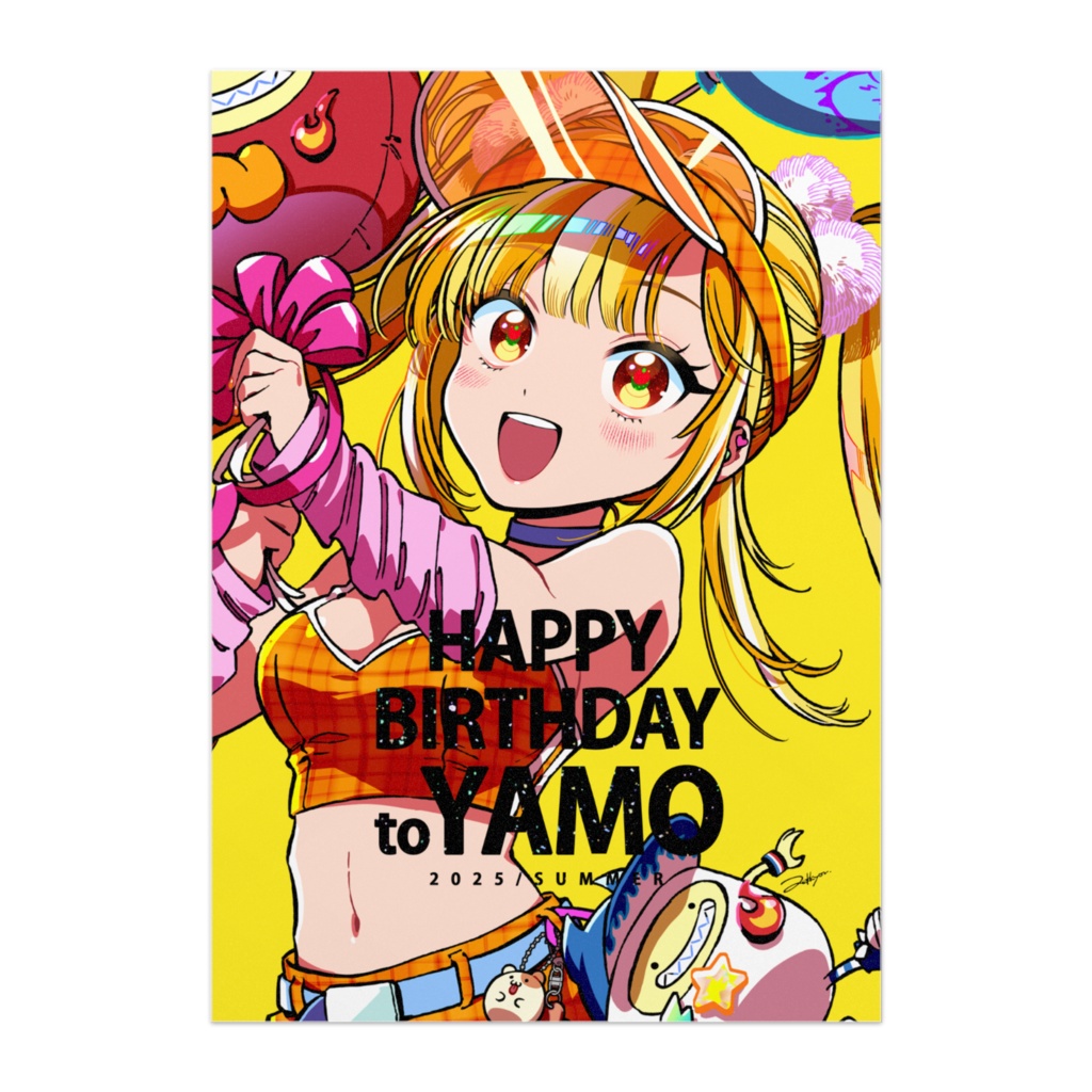 2025やも生誕記念ポスター