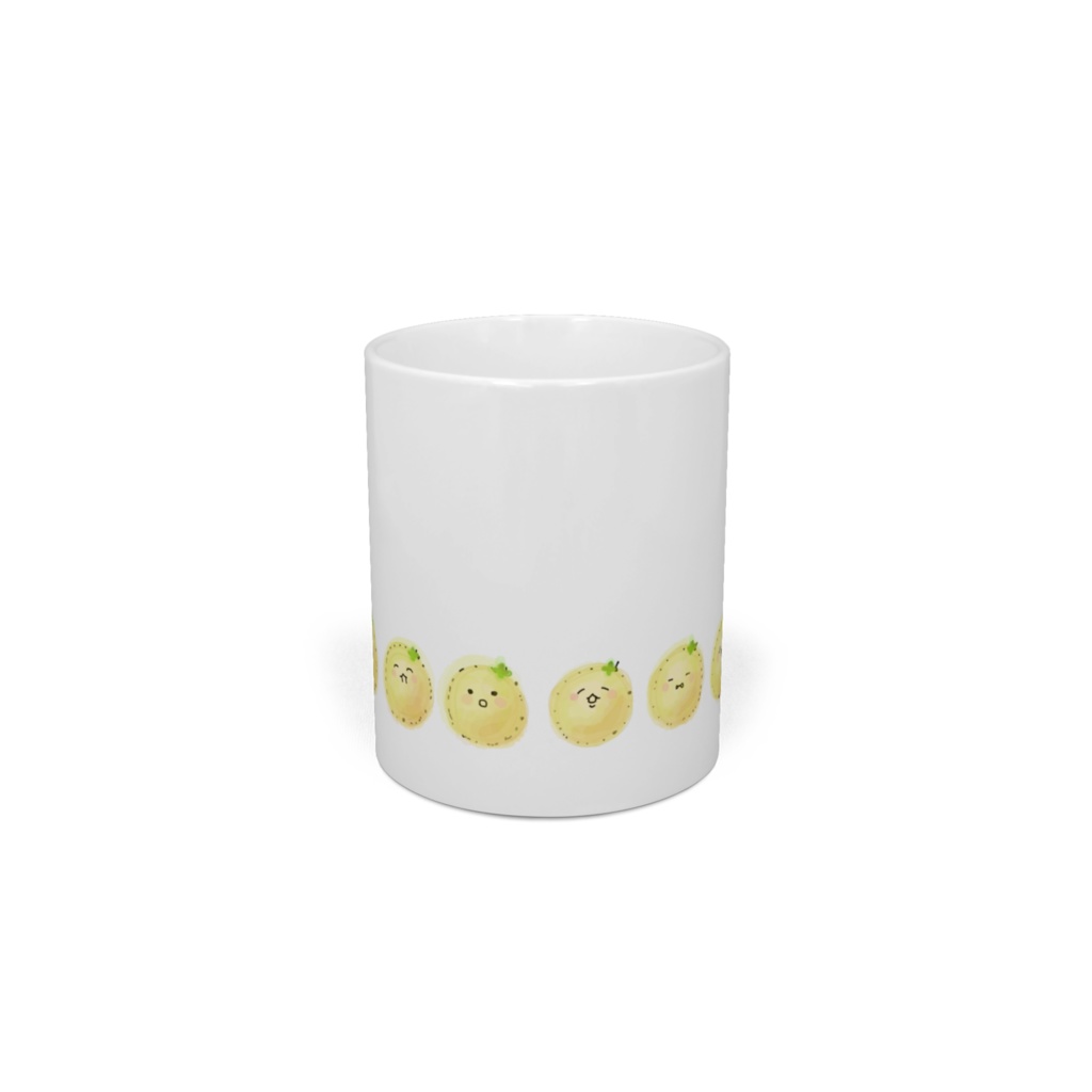 だきまくらさんあいうえおマグカップ