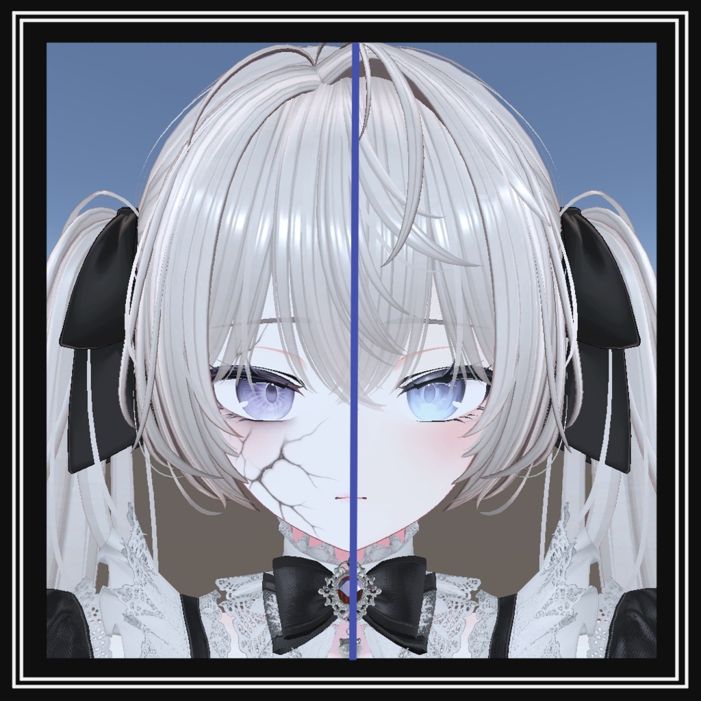 【しなの専用】Doll Nocturne ゴシックドール メイク&アイテクスチャ